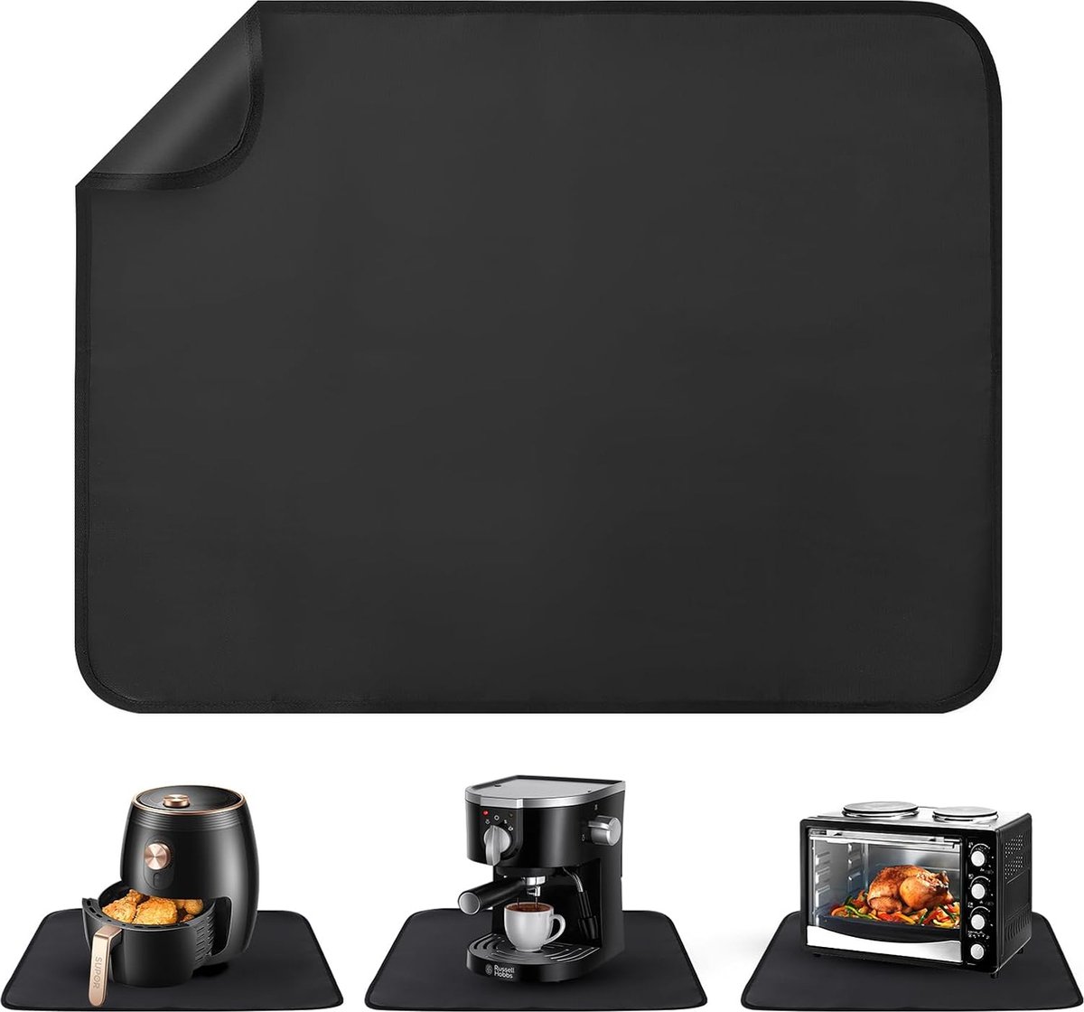Air Fryer Mat 40x60cm - Hittebestendige en Vuurvaste Keukenmat voor Apparaat, Waterdicht en Antislip