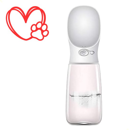 Xatory - Waterfles - Drinkfles hond - Waterfles hond - Waterfles hond - Drinkfles voor honden - Drinkbeker - Bidon voor honden - Drinkfles - Bidon - Drinkbus - Fles