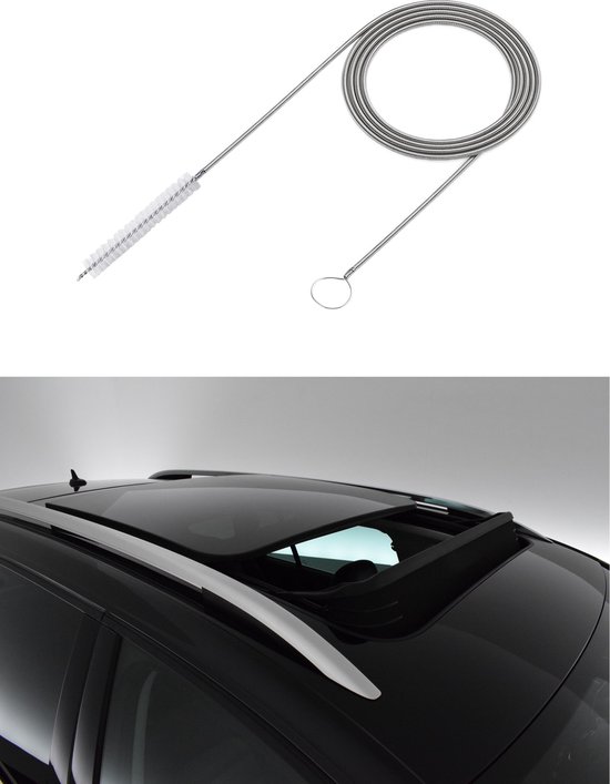 Passend Voor Audi A1 A3 A4 A5 A6 A7 A8 TT Q3 Q5 Q7 Doorvoer Tule Panorama dak Reiniger Borstel Schoonmaken Schuifdak Afvoer Zonnedak Lekkage