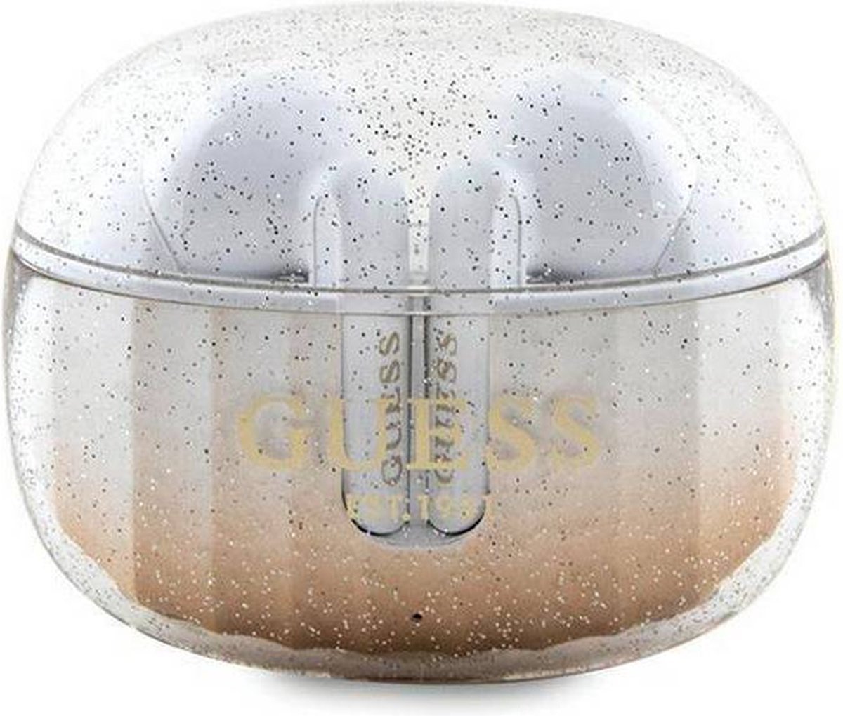 Guess – Draadloos – earphones – Oortjes – TWS – Glitter Gradient – Goud
