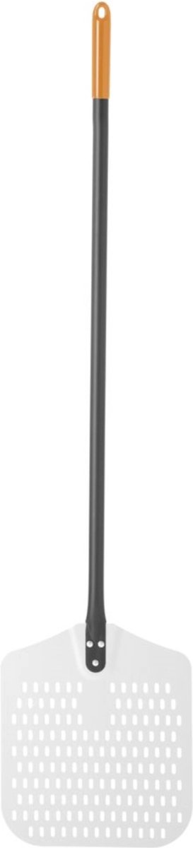 HENDI Vierkante pizzaschep – geperforeerd – aluminium – 305x1320 mm