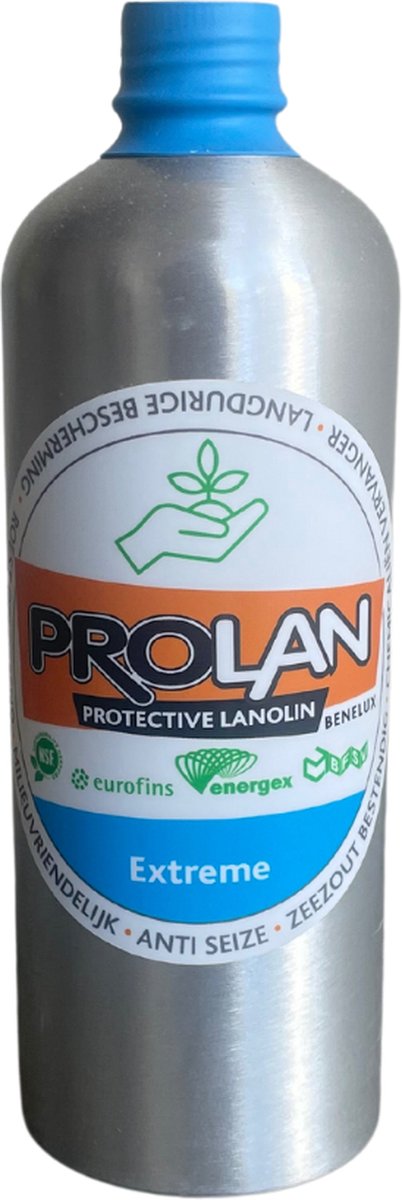 Prolan Extreem 350 Alu can 400ml te gebruiken als conservering tectyl demping anti-steenslag smering lanoline teakolie impregneer anti-roest duurzaam. Vervangt> Fertan Dinitrol Owatrol RX Underbody waxcoating Teroson anti-steenslag WD40 wolvet