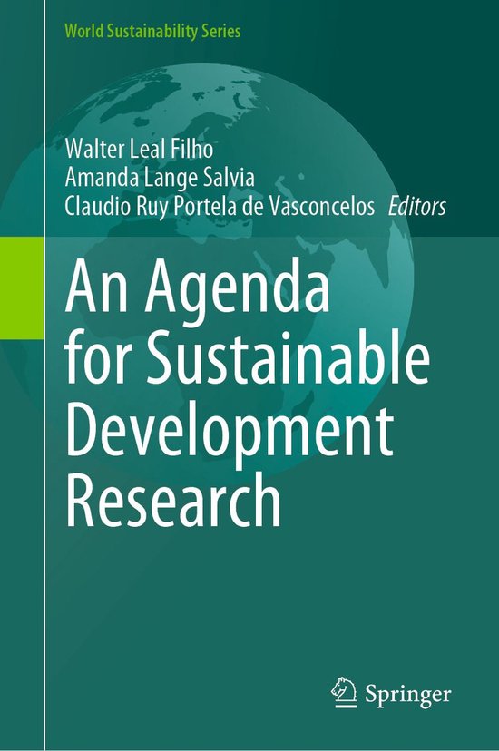 World Sustainability Series - An Agenda for Sustainable Development ...