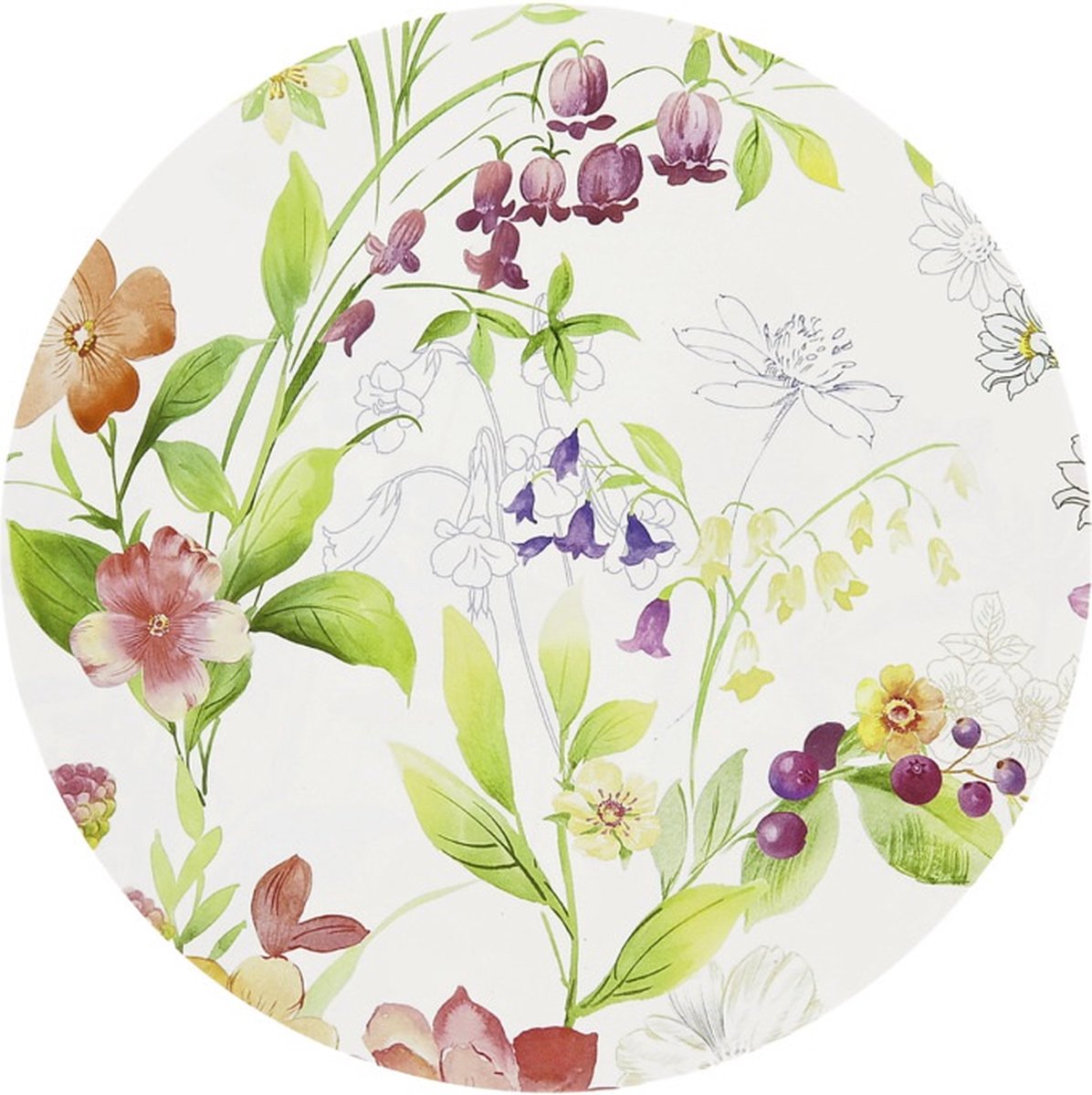 Unique Living - Placemat Fayza Dessin 4 -cm