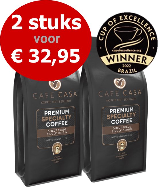 Foto: Cafecasa specialty coffees 1 kg premium koffiebonen vers gebrand koffiebonen proefpakket koffiebonen machine premium 100 arabica koffiebonen chocolate 1 kg