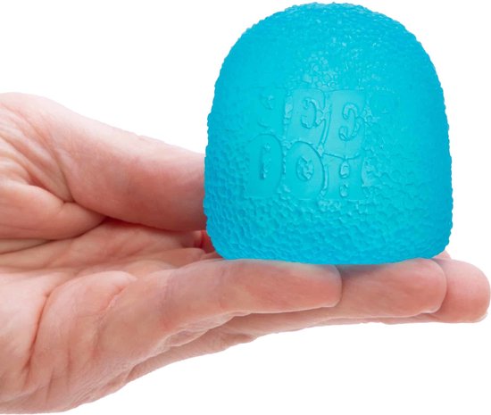 Enorme Mystery knoedel-squishy, blauwe knoedel-stressbal