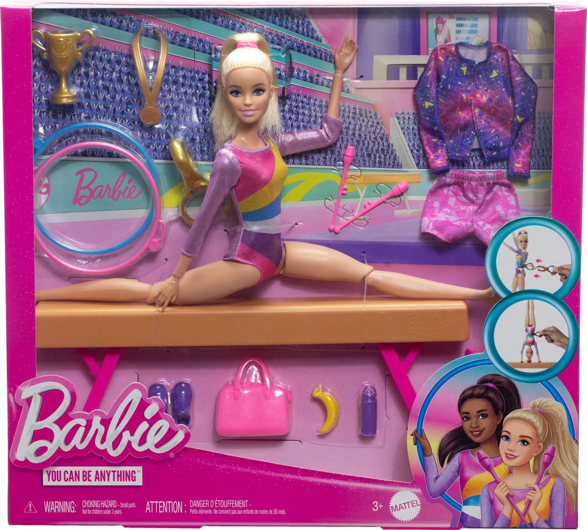 Barbie Turnpop Speelset - Barbiepop — afbeelding 7