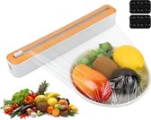 Bol.com YONO Foliehouder Keuken - Foliesnijder voor Huishoudfolie - Aluminiumfolie - Dispenser - Wit aanbieding
