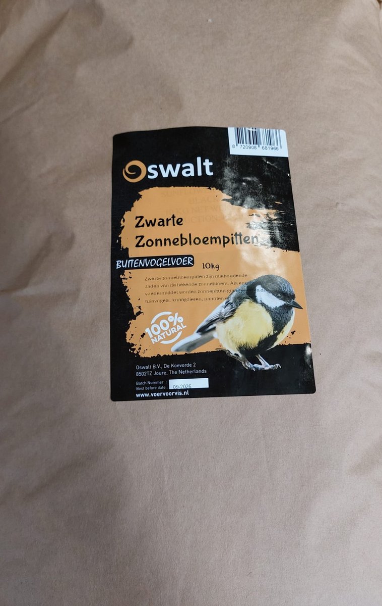 Vitakraft Vita Garden Nature Selection Gepelde Zonnebloempitten Voor Vogels 500g P 180041