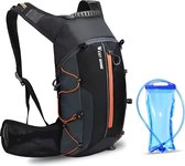 Bol.com WoYoW® - Fietsrugzak 16L - Opvouwbaar - Waterzak 2L - Oranje - Outdoor Sport - Mannen & Vrouwen aanbieding