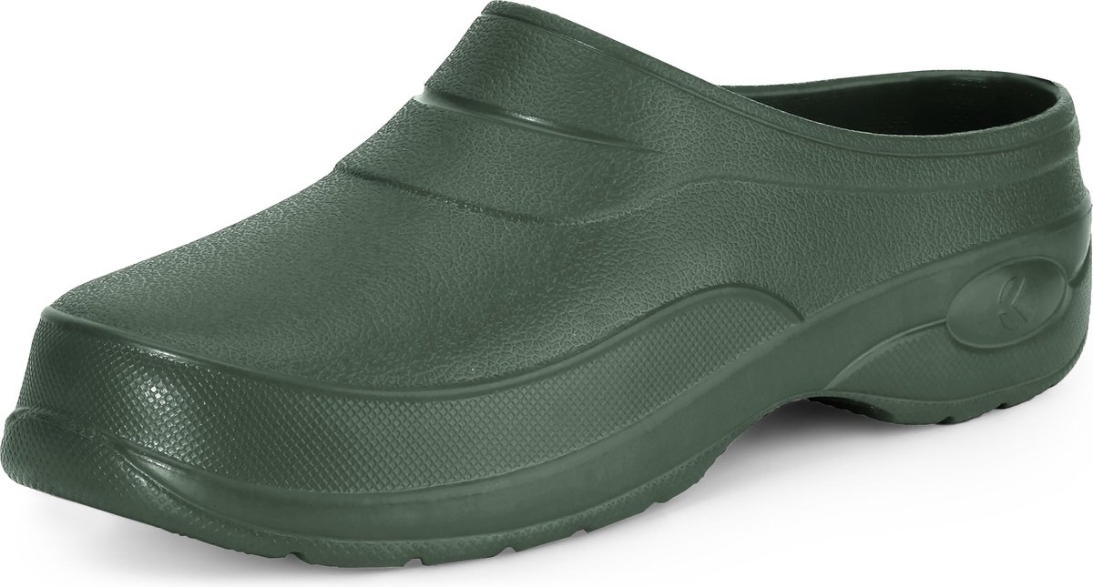 Ladeheid Unisex Clogs Tuinklompen - Tuinschoenen - Lichte - Dames - Heren - Donkergroen – 37 – LA-KL-037