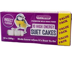 Suet vetblok insecten - 10 blokken á 280 gram