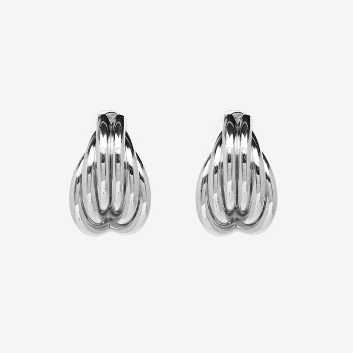 Margot Bardot Anna Oorbellen Silver