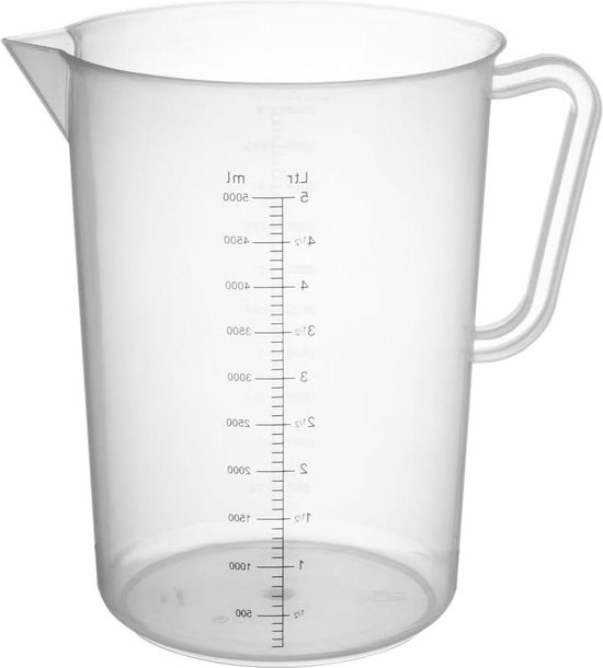 Réservoir de titrage en acrylique OMABETA - Transparent - DT-25 2,5L