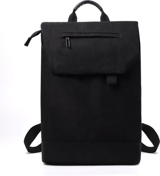 FASSIONA Rugzak - Rugzak Dames - Rugtas Meisje -Waterafstotend - met Laptopvak Tot 15.6 Inch - Schooltas - Rugzak heren - Zwart