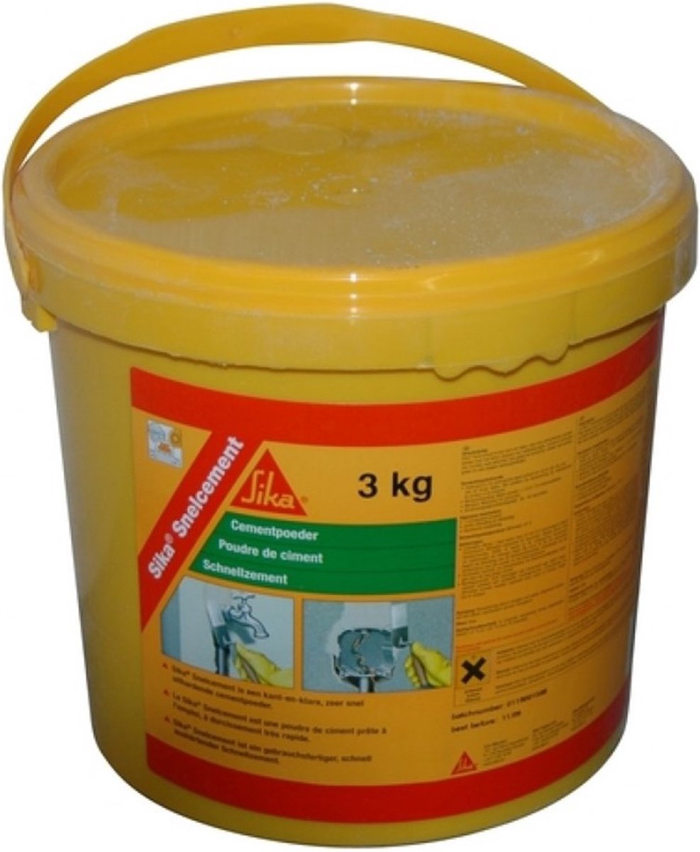 Sika Snelcement Grijs Bus 3Kg