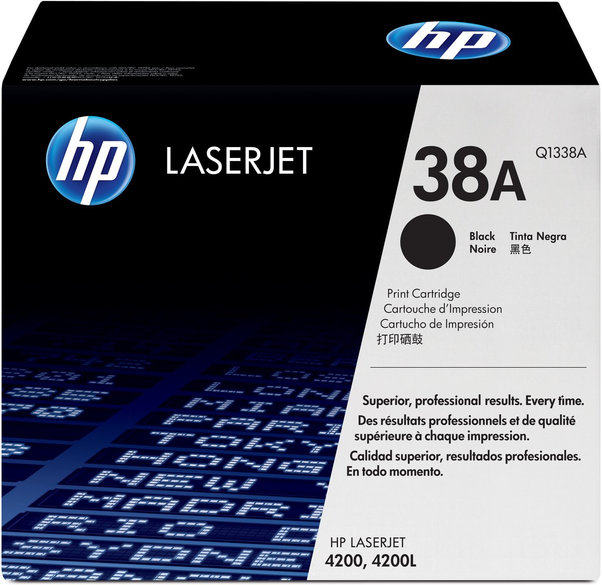 HP - Q1338A - 38A - Toner zwart / (LEVERBAAR)