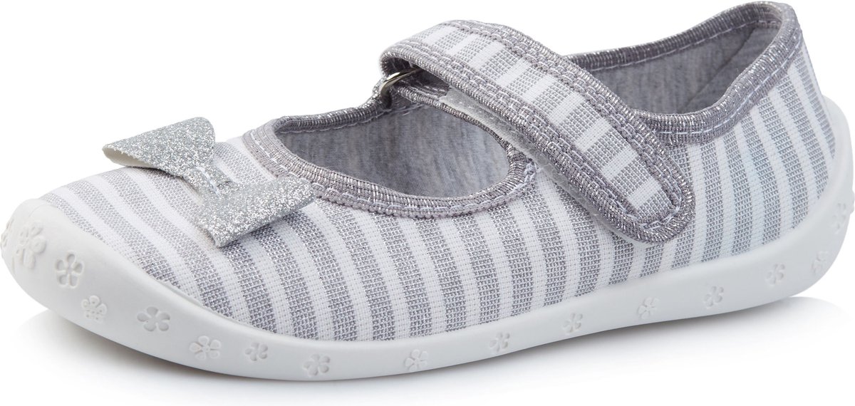 Ladeheid Kinder Pantoffels - Sloffen - Muizen - Meisjes - Jeans Sterren - 25 - LA-RW-Dorotka