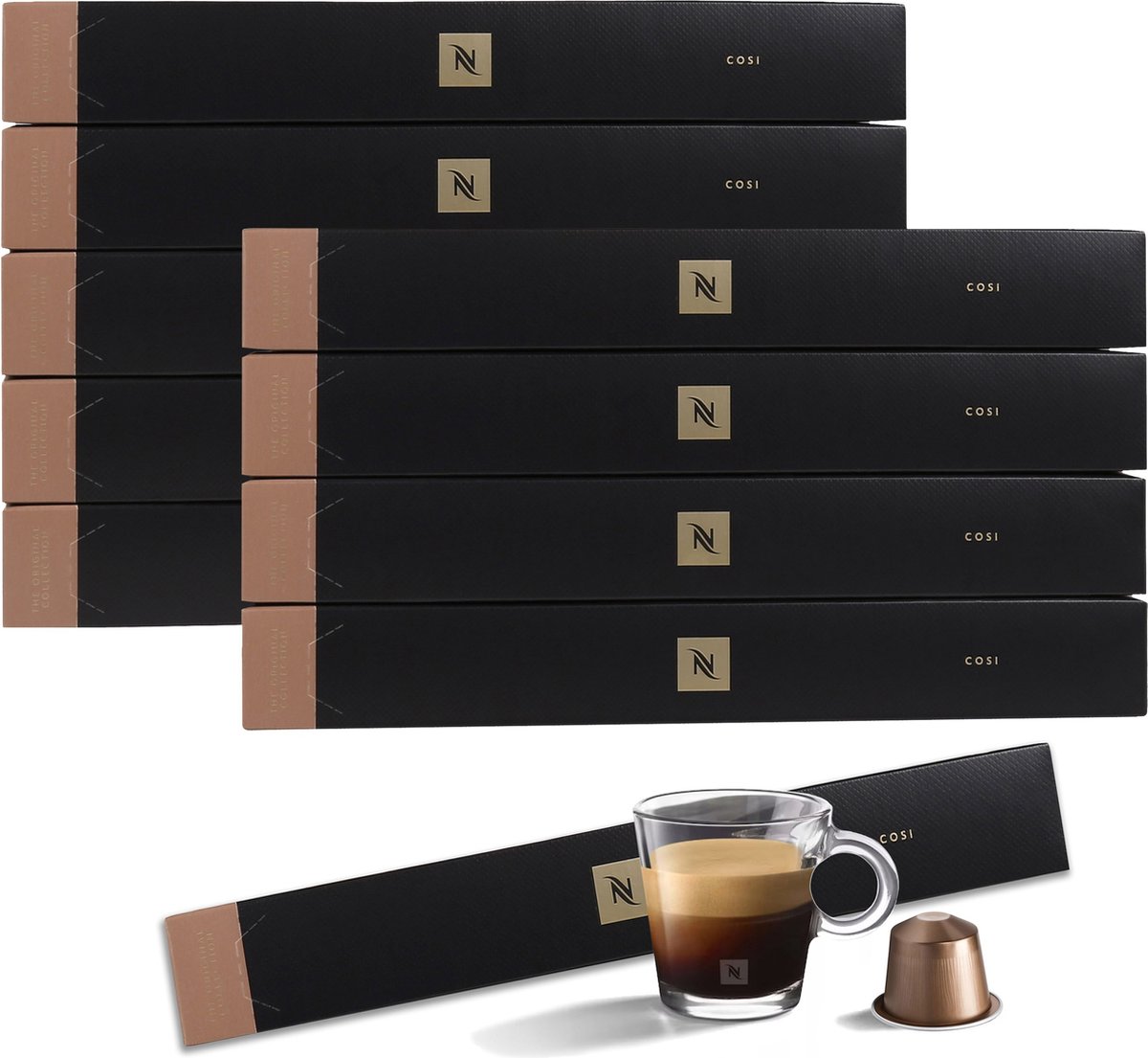Koffie met smaakcapsules Koffiecapsule Cosi NESPRESSO