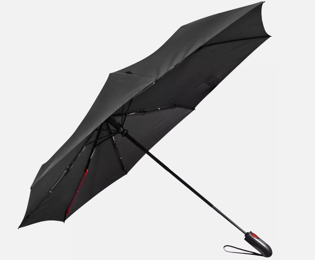 Knirps Paraplu / Stormparaplu Opvouwbaar - 4AllWeather Line DC - Zwart