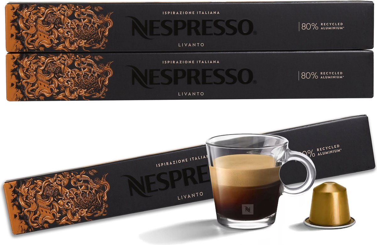 Koffie met smaakcapsules Koffiecapsule ISPIRAZIONE GENOVA LIVANTO NESPRESSO