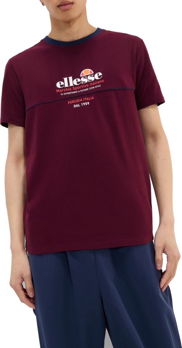 ELLESSE SVELLAN TEE Bordeuax S EU Bordeaux