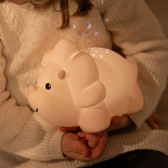 Atelier Pierre Juliette Dino LED Nachtlampje - Roze van Atelier Pierre — afbeelding 5