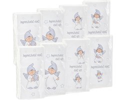 Beschermengel zakdoeken bedrukt - 3-laags wit - 10 stuks - Kerst souvenirs - herstelwens - 4 ontwerpen - 8 verpakkingen