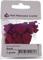 Het Nieuwe Licht ® - Kaarsen kleurstof - ROOD - 5 gram