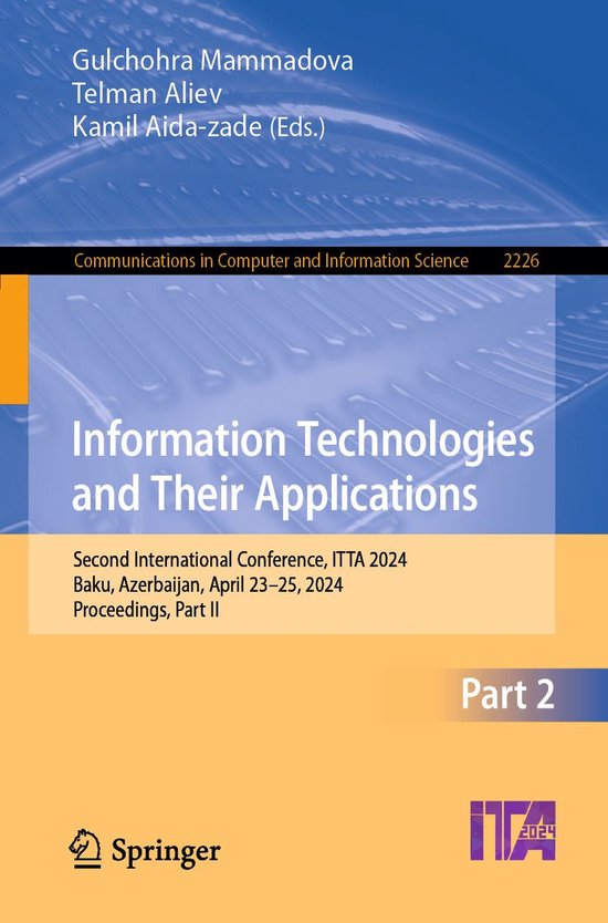 Springer Nature Proceedings excluding Computer Science 2 - I ... - cover