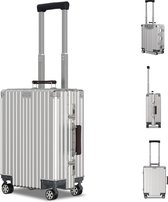 Voyagoux® ICON Handbagage Koffer - Koffers - Met Wielen - 42 Liter - TSA Slot - Aluminium