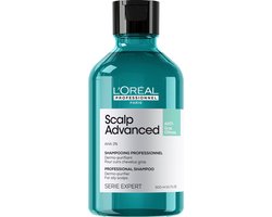 L’Oréal Professionnel Scalp Advanced Shampoo Anti-Oiliness - Talgregulering & reinigend - Voor een vette hoofdhuid - 300 ml