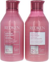 Redken Volume Injection Shampooing + Après-shampooing - 2 x 300 ml