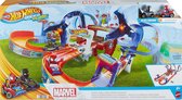 Bol.com Hot Wheels Spider-Man & Black Panther Wirwarrende Racebaan Toy Car Track Set aanbieding