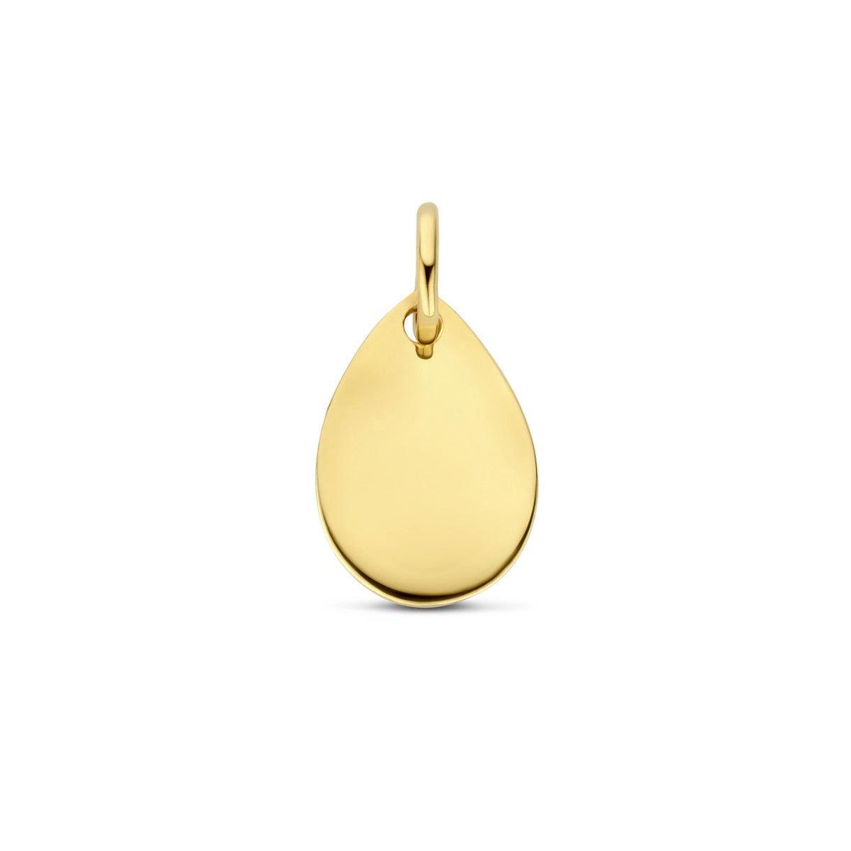 14K geelgoud graveerhanger 10 mm 4032139