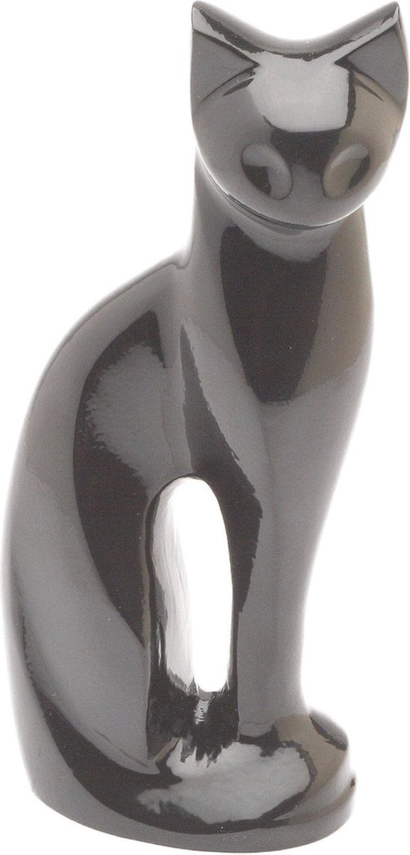 Zwarte Kat Urn - 24,1 cm Gedenkurne voor Crema