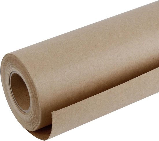 RUSPEPA Schwarzes Kraftpapier - Natürliches Recyclingpapier
