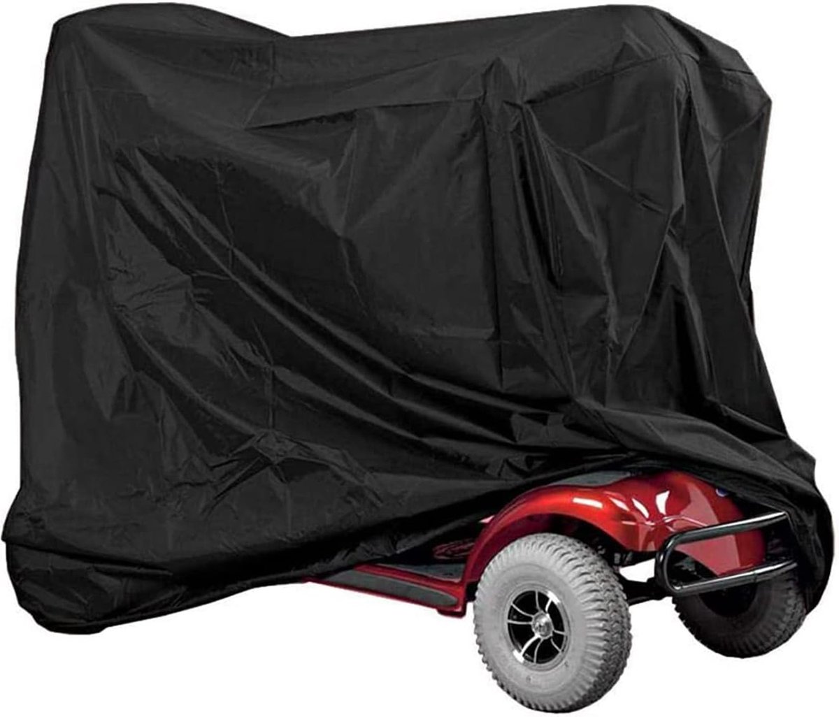 Goedkoopste Elektrische Mobiele Zeil - Waterdichte Scootmobiel Hoes - Motorfiets Beschermhoes - Rolstoel Beschermcover - 190T Oxford Bescherming voor Gehandicapten - 190 x 71 x 117 cm