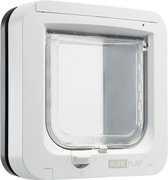 SureFlap Microchip - Kattenluik - Grijs Wit - 12 x 14 cm