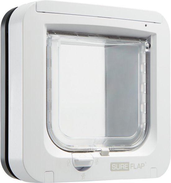 SureFlap Microchip - Kattenluik - Grijs Wit - 12 x 14 cm