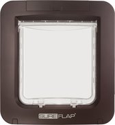 SureFlap Microchip Huisdierluik L - Bruin - 18 x 17 cm
