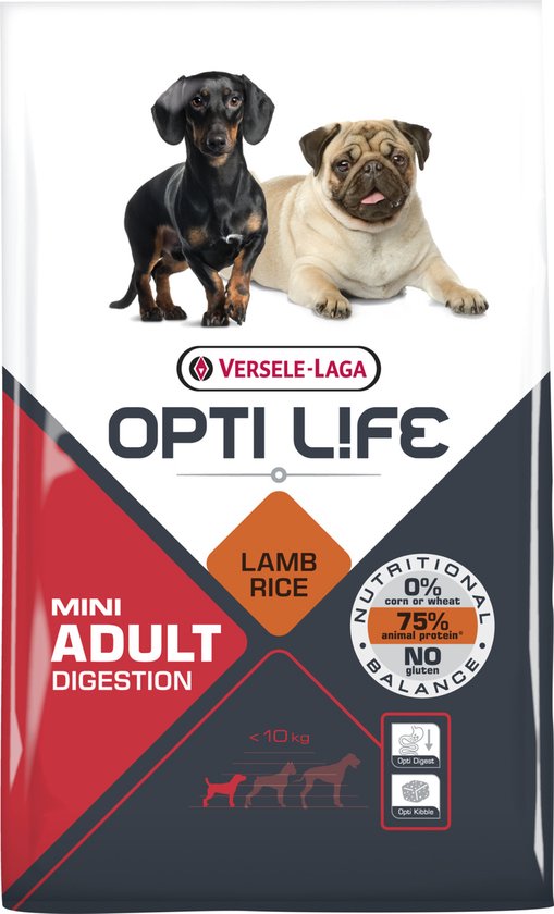 Opti Life Adult Digestion Mini - 7,5 kg