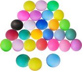 Set de 30 Balles de tennis de table pour l'entraînement et le jeu récréatif, disponibles en différentes couleurs
