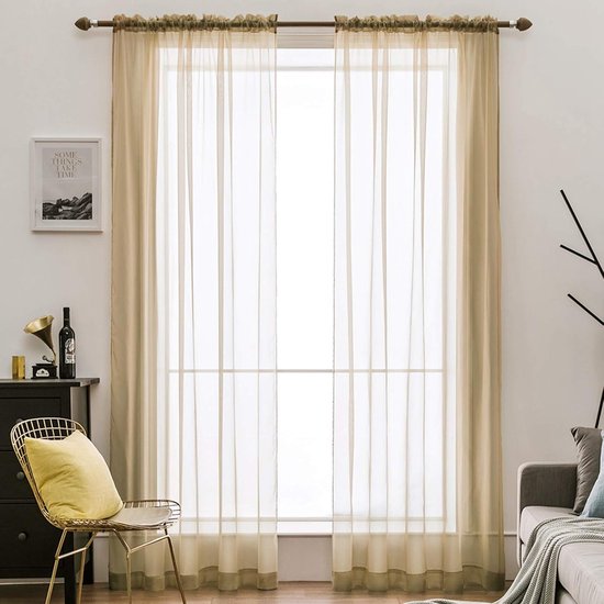 Eurofirany Argea Gordijn, glad, transparant, plooiband, 1 stuk, gordijnen, doorzichtig, elegant, hoogwaardig glamour, slaapkamer, woonkamer, ethanine, stof, wit, plooiband (350 x 250 cm
