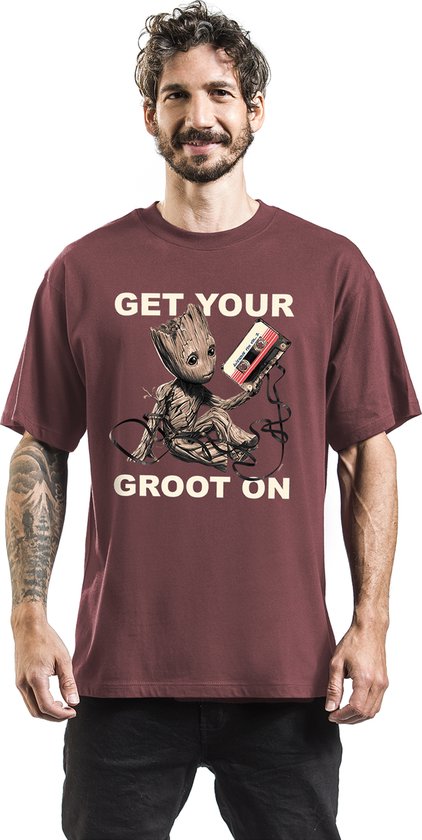 Marvel Guardians of the Galaxy Get Your Groot On T-Shirt S
