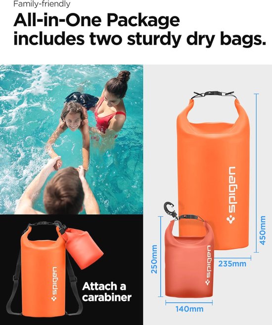 Spigen Aqua Shield Waterdichte Tas 30L Voor Buiten Kamperen Water Groen 756752658 Spigen Aqua Shield Waterdichte Tas 30L Voor Buiten Kamperen Water Groen 756752658