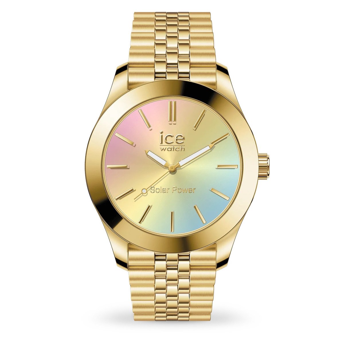 Ice Watch ICE steel - Gold rainbow 023992 Horloge - Staal - Goudkleurig - Ø 34 mm