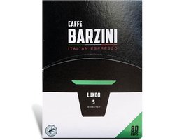 Barzini Koffiecups Italian Lungo - 80 stuks