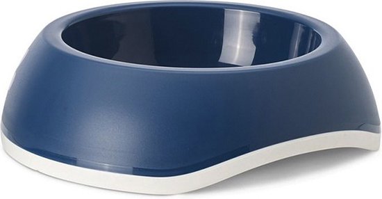 HUNTER EIBY keramische bakje, voer- en drinkbak, antislip, 350 ml, blauw