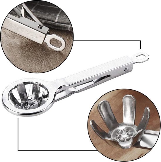 Küchenprofi 1310262800 Stainless Steel Egg Cutter, Silver, 16 x 10 x 5 cm Küchenprofi 1310262800 Stainless Steel Egg Cutter, Silver, 16 x 10 x 5 cm